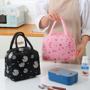 New Lunch Bag Children School Lunch Box Bag Large-capacity Insulated Lunch Bag Set