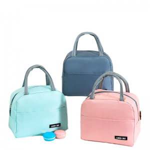 Promotional Reusable Waterproof Insulated Tote Bag Multifunctional Portable Lunch Bag For Students And Picnics Warm