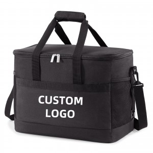 Collapsible Cooler Bag Cans Insulated Large Lunch Bag Leakproof Soft Cooler Portable Tote Camping Bbq Family Outdoor Activities