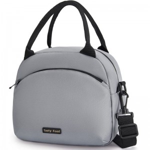 Leakproof Insulated Cooler Lunch Tote Bags For Work Bento Box Insulated Messenger Bags Camping Fresh Keeping Handbags