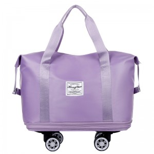 Hot Sale Waterproof Durable Foldable Expandable Large Capacity Sports Travel Duffel Bag