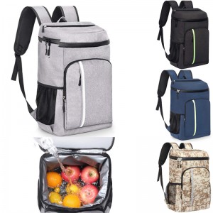 Custom Logo Outdoor Portable Picnic Large-capacity Thermal Insulation Backpack Insulated Cooler Bag
