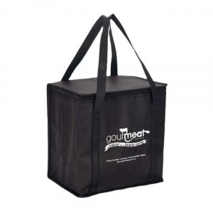 Custom Logo Portable Waterproof Reusable Cooler Bag Outdoor Eco-friendly Insulated Picnic Bag Leakproof Tote Bag