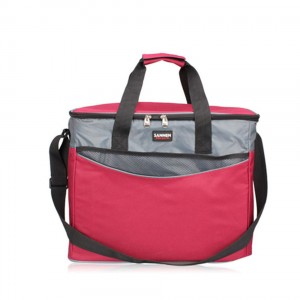 Wholesale New Design Custom Logo Non Woven Cooler Bag Large Capacity Foldable Fresh Food Container Picnic Bag