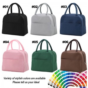 Custom Logo Kids Lunch Bento Bag Waterproof Aluminum Foil Insulated Portable Picnic Cooler Fashionable Summer Meal Bags