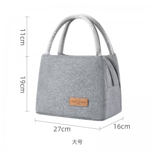 Customize Print Logo Children’s Insulated Lunch Box Tote Bento Bag For School Kids Women Men Office Work Insulated Lunch Bag